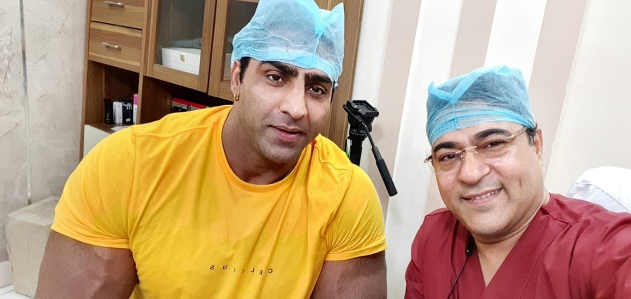 Veer Varinder Singh Ghumman with Dr. Nav Vikram